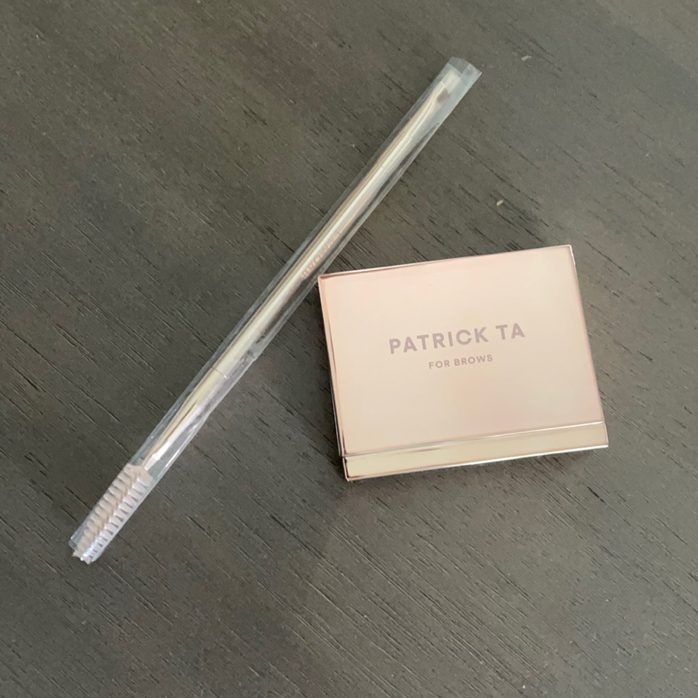 Patrick Ta major brow shaping wax clear and brush